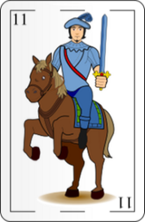 Caballo de espadas